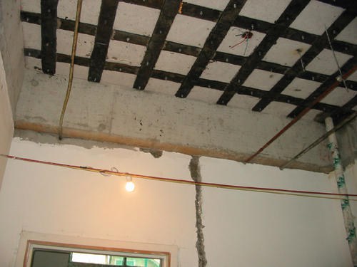  結構<a href=http://www.sgminv.com target=_blank class=infotextkey>粘鋼加固</a>效果展示